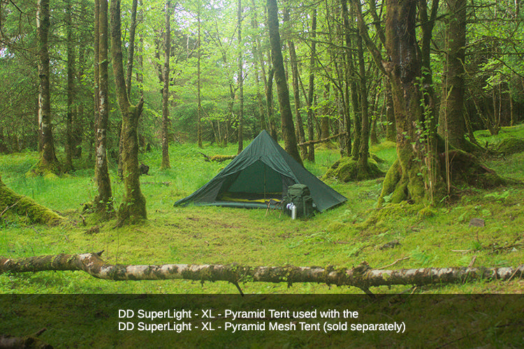 DD Hammocks SuperLight - XL - Pyramid Mesh Tent