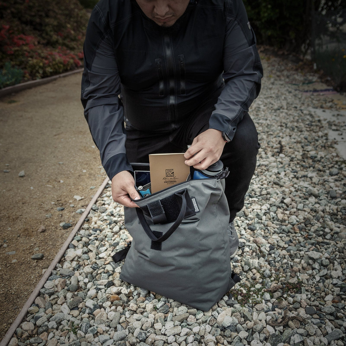 Maxpedition ROLLYPOLY Wolf Grey Folding Totepack
