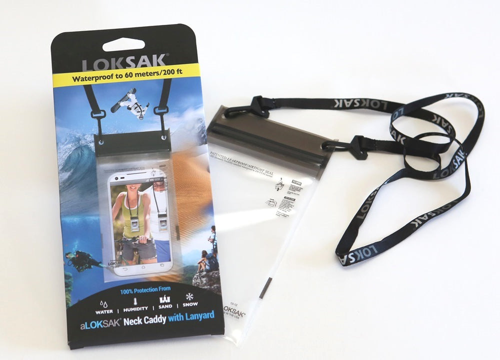 Loksak Aloksak Phone Caddy Storage Bag with Lanyard