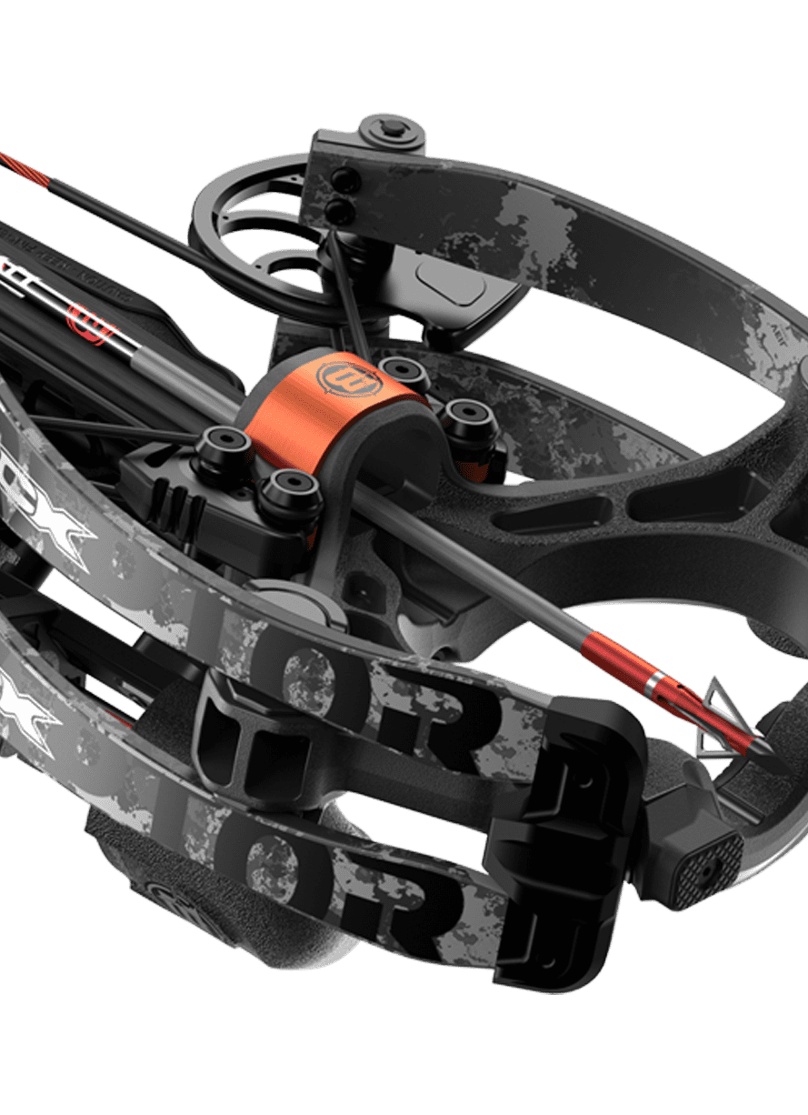 Barnett Hyper Raptor BCX Compound Crossbow Kit with BuckOps X-Factor Laser Rangefinder Scope