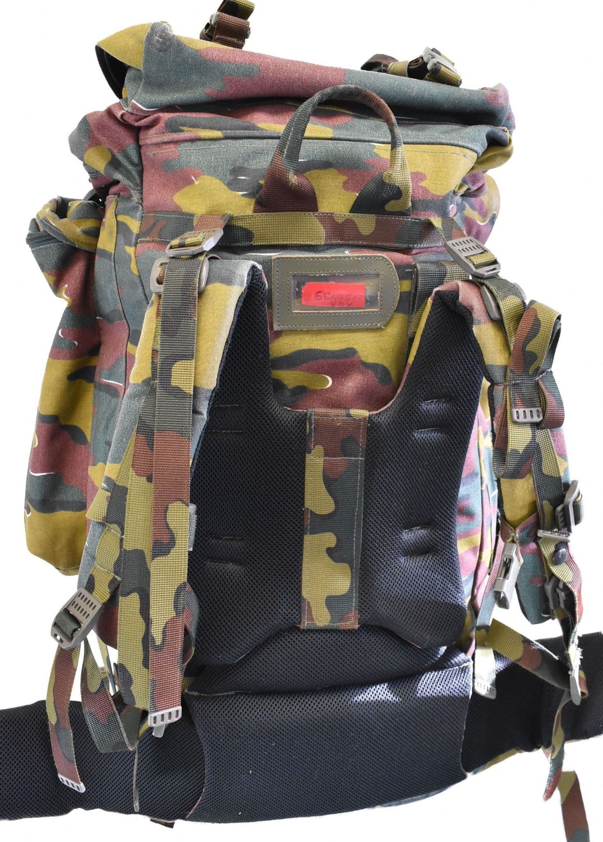 Belgian Army M97 Jigsaw Camo 100L + 20L Bergen & Side Pouches