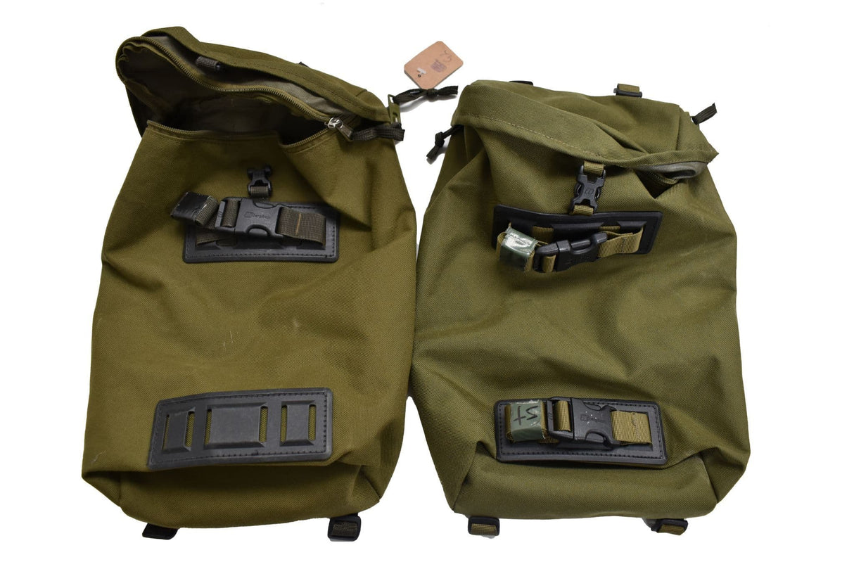 Berghaus Olive Green Bergen Side Pouches - Pair