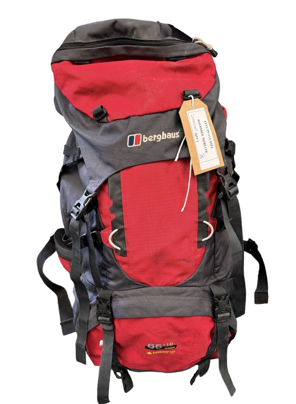 Berghaus Verden 75l Rucksack - Red & Grey