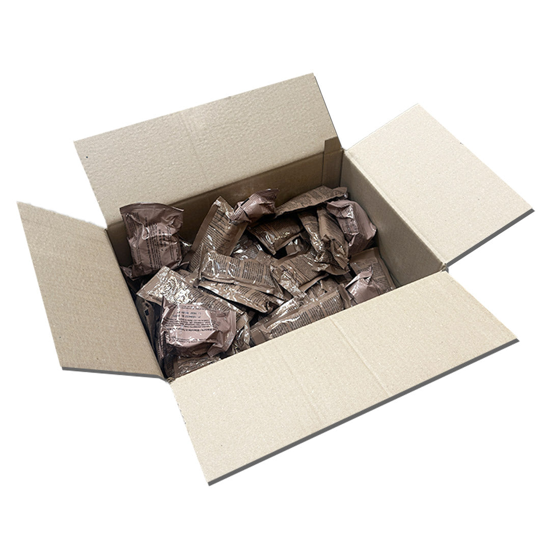 Bulk British Army Rations - 50 x Cheese + 50 x Random Biscuits Selection