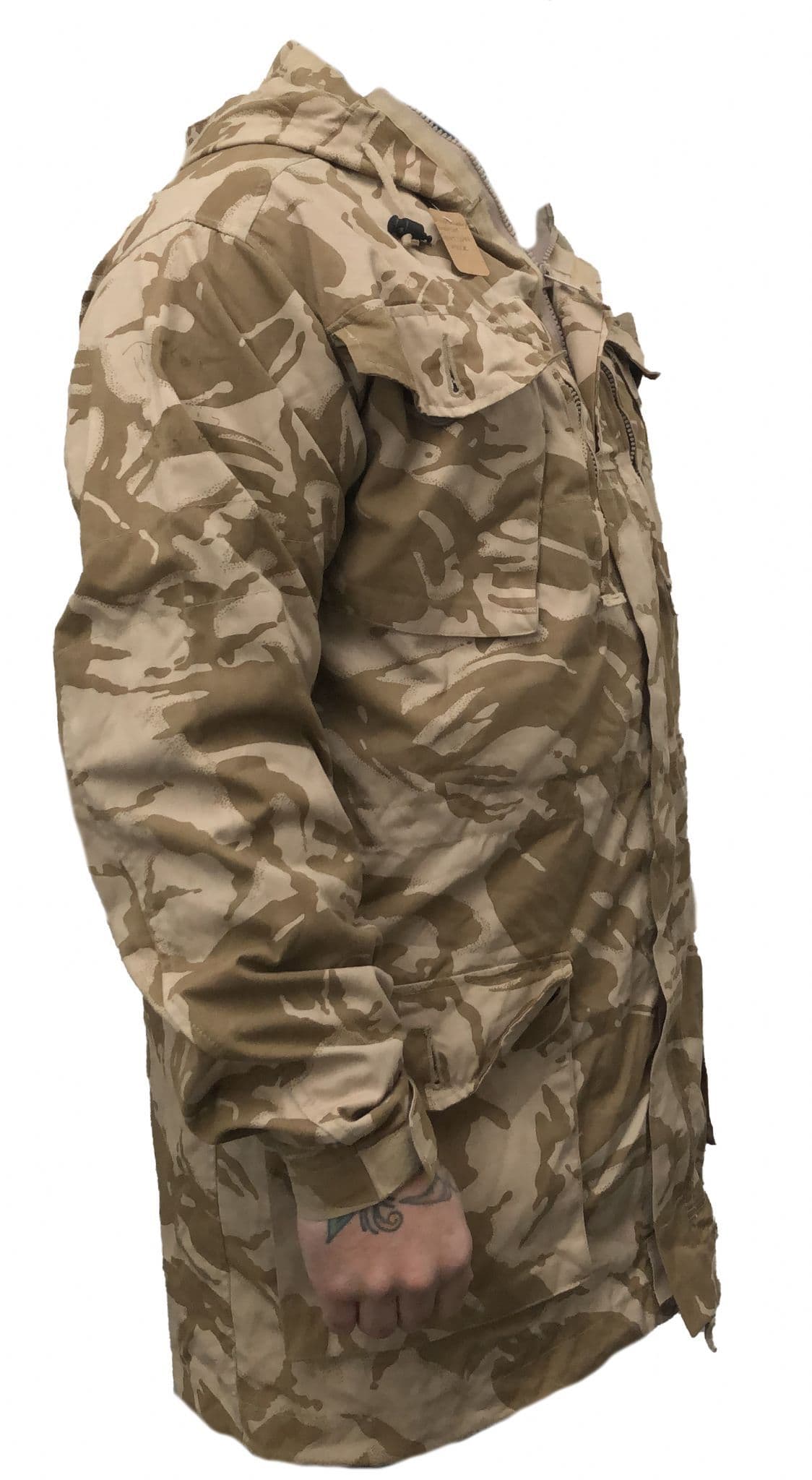 British Army Desert DPM Windproof Smock With Hood