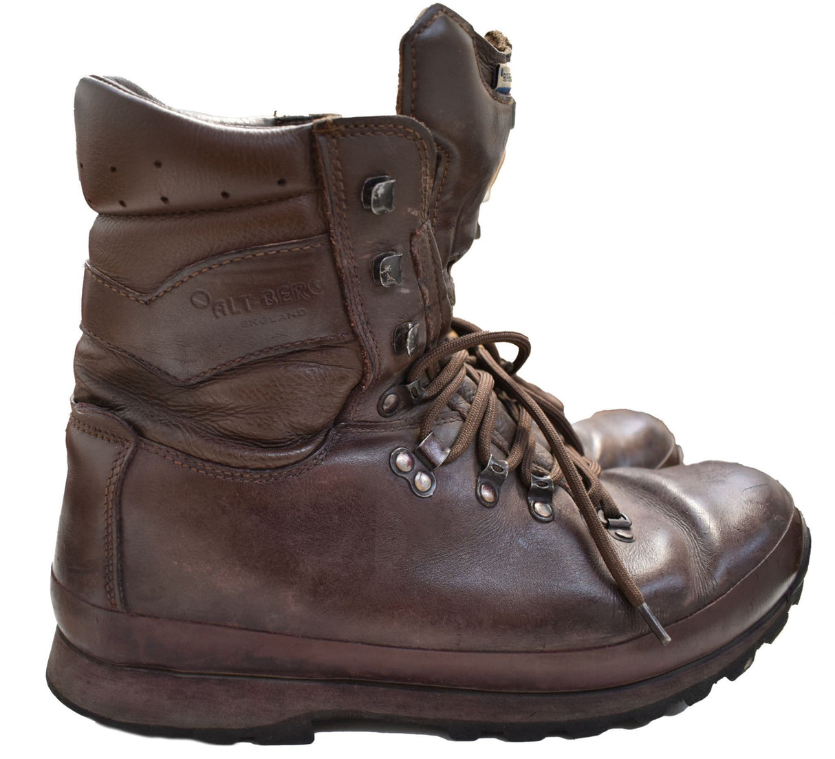 British Military Altberg Defender Brown Leather Boots