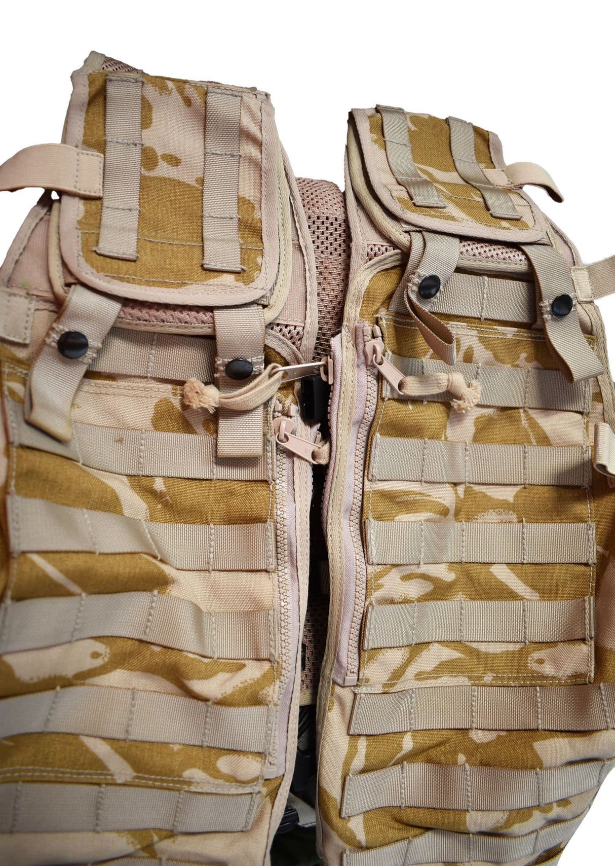 British Military Desert DPM Tactical Load Carrying Vest - Light Tan