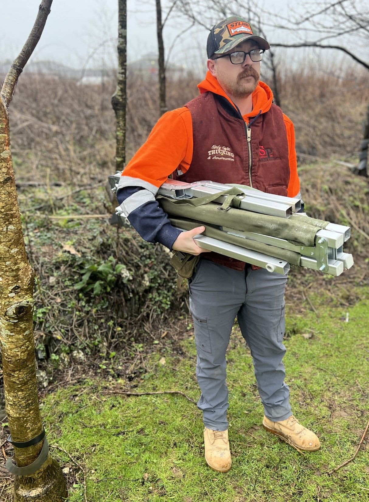 British Military Folding Deluxe Camp Bed