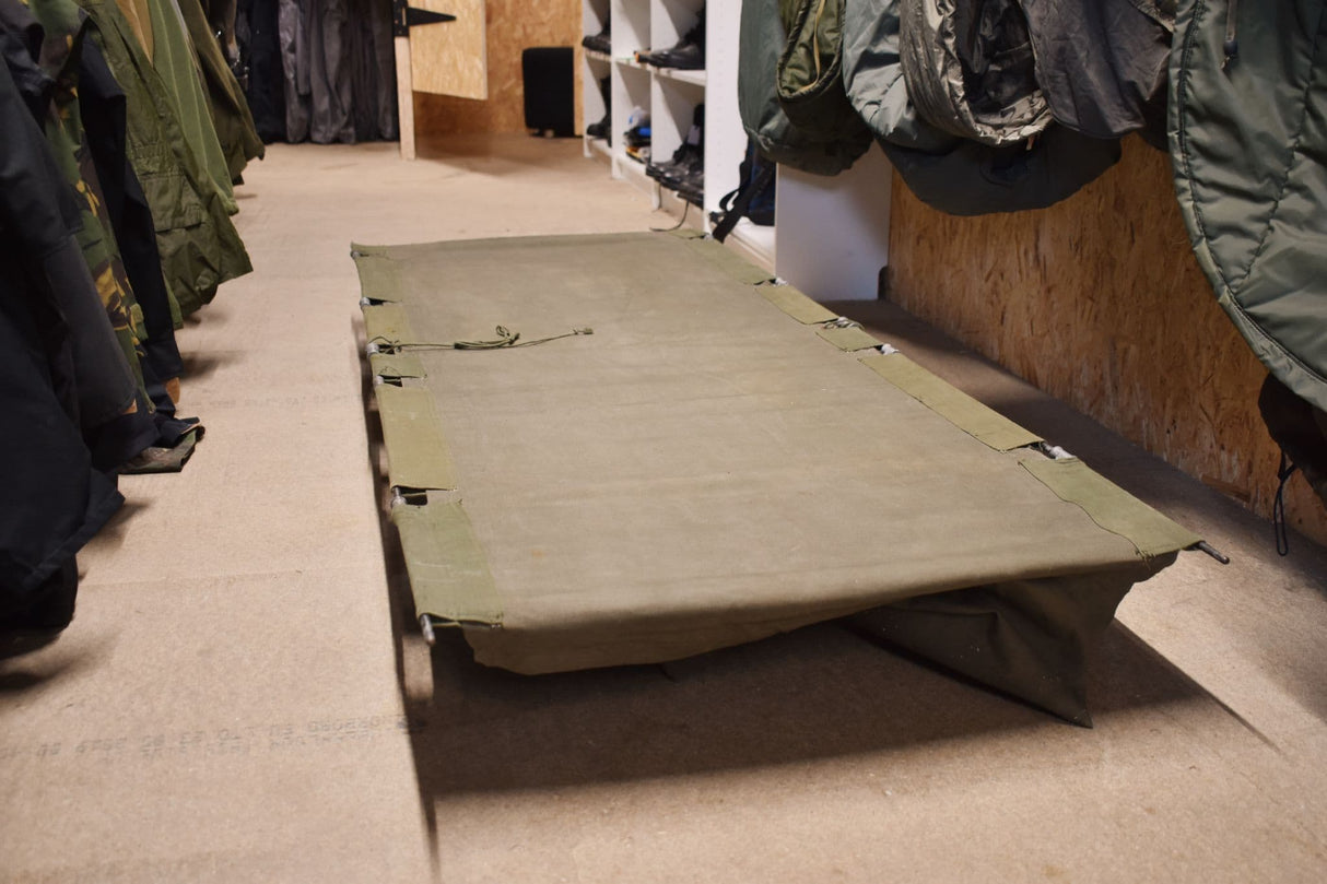 British Military Olive Green Camp Bed - Grade 1