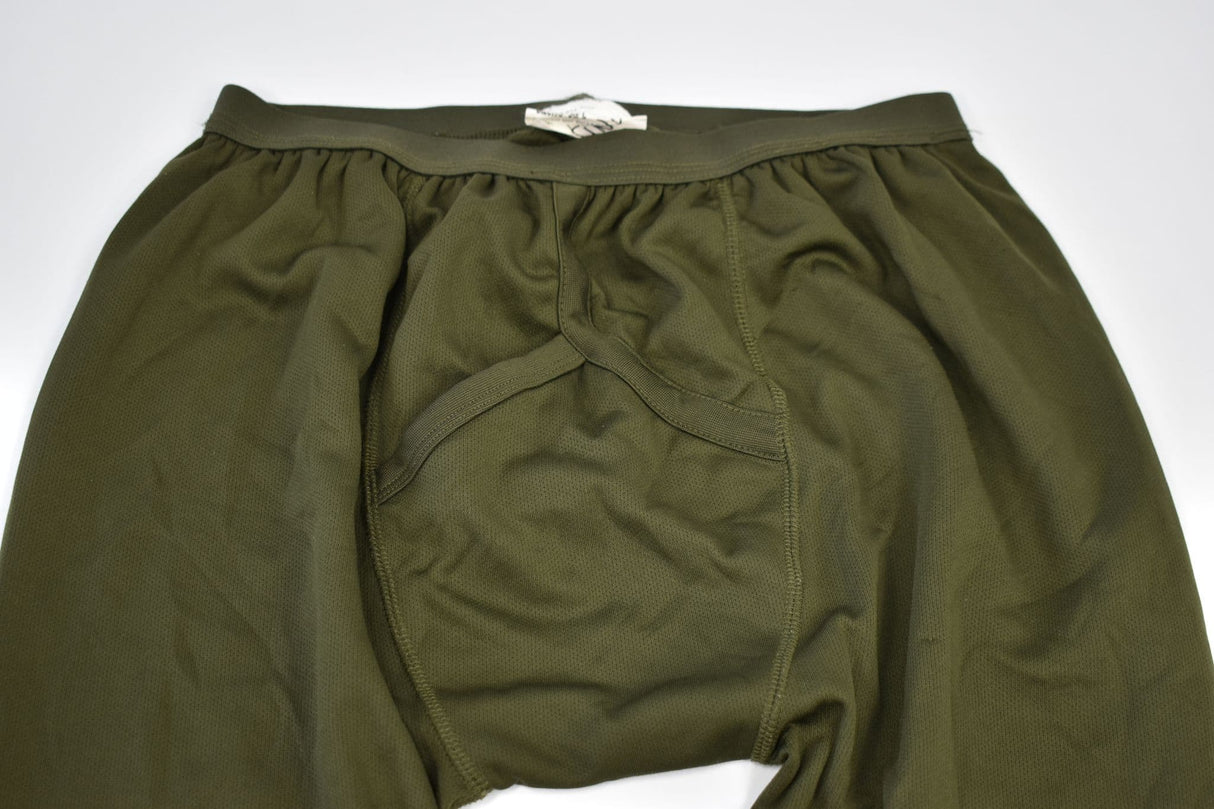 British Military Olive Green Long John Bottoms Thermal Base Layer