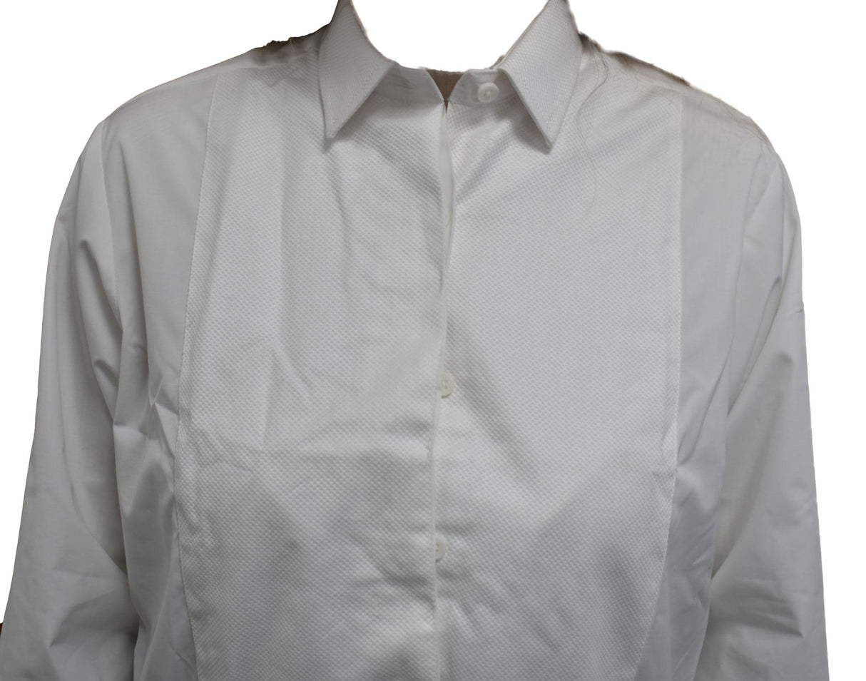 British Military Surplus Women's 2 Officer Long Sleeve White Dress Shirt