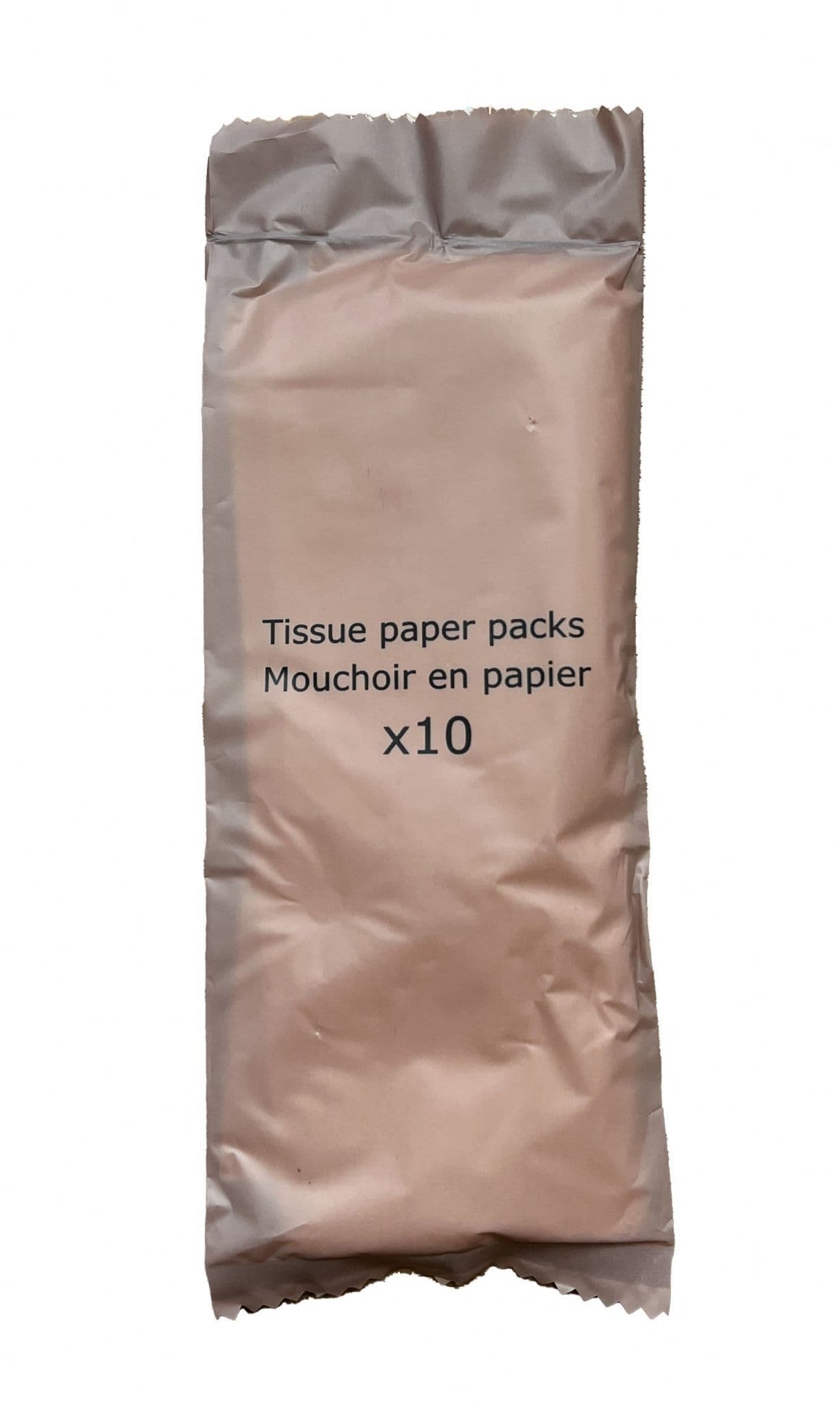 British Military Tissue Packs - 10 Tissues