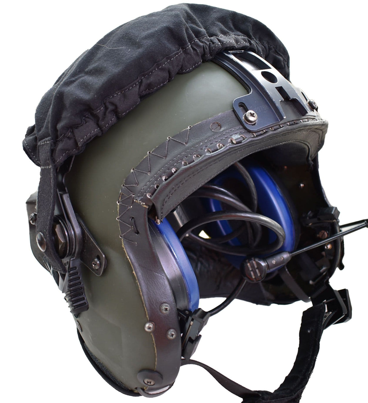 British RAF Aircrew MK4B/4L Olive Green Flying Helmet - Medium