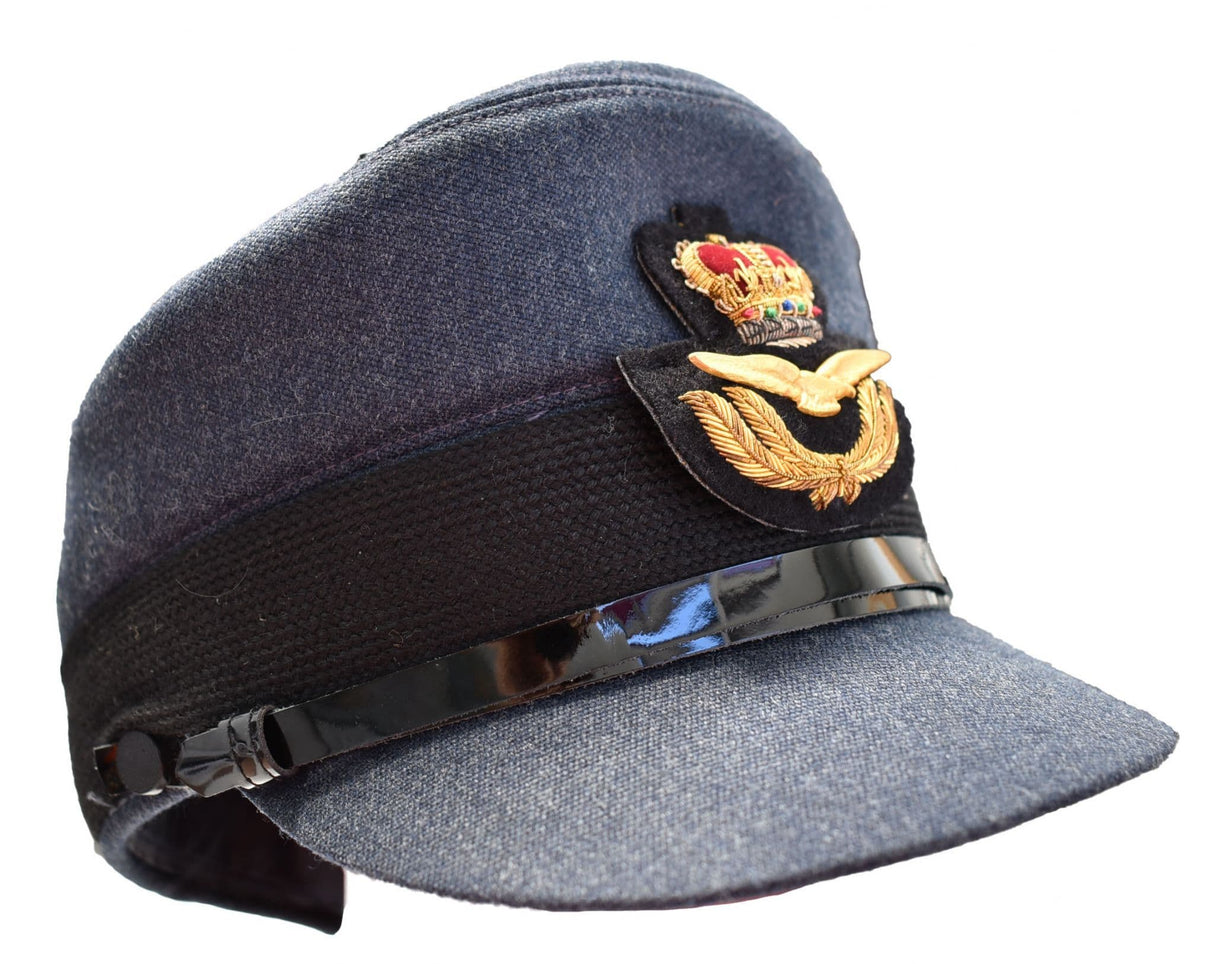 British RAF Officer Female Navy Peak Cap No.1