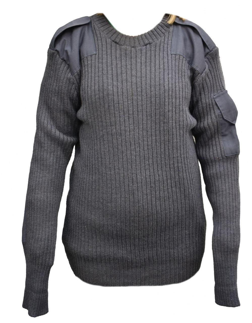 British RAF Wool Pullover Sweatshirt Jumper - Blue