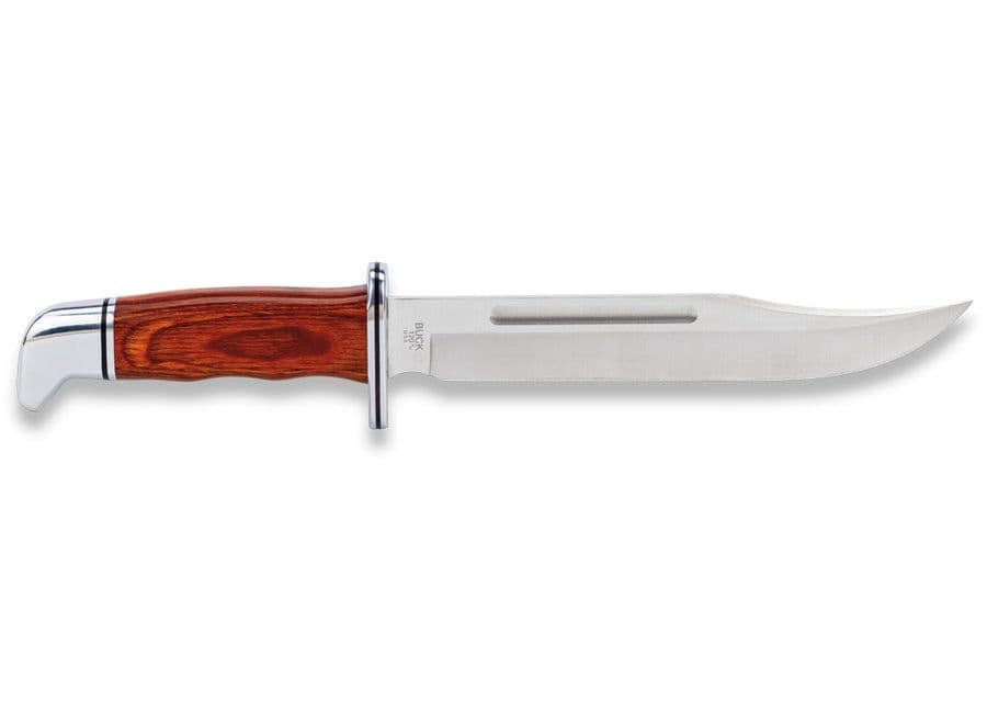 Buck 120 General Fixed Blade Knife - DymaLux Cocobolo Heritage
