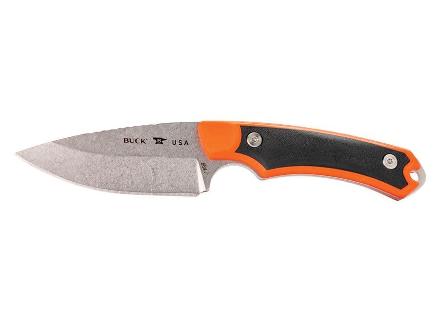 Buck 664 Alpha Hunter Select Fixed Blade Knife - Orange