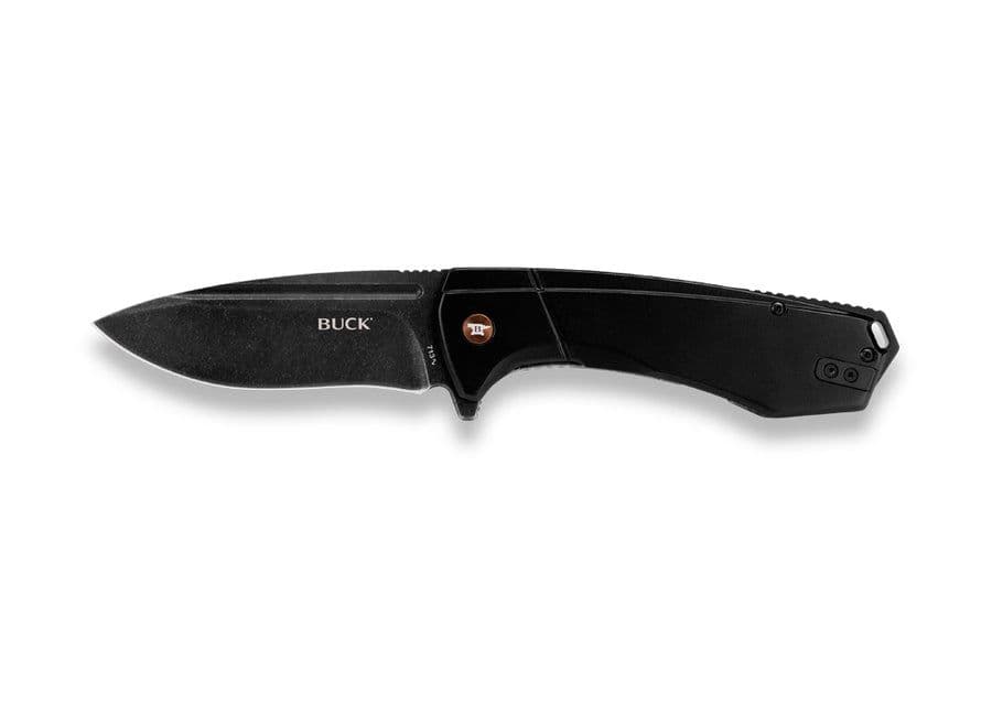 Buck 713 Ruckus Folding Lock Knife - Black/Copper