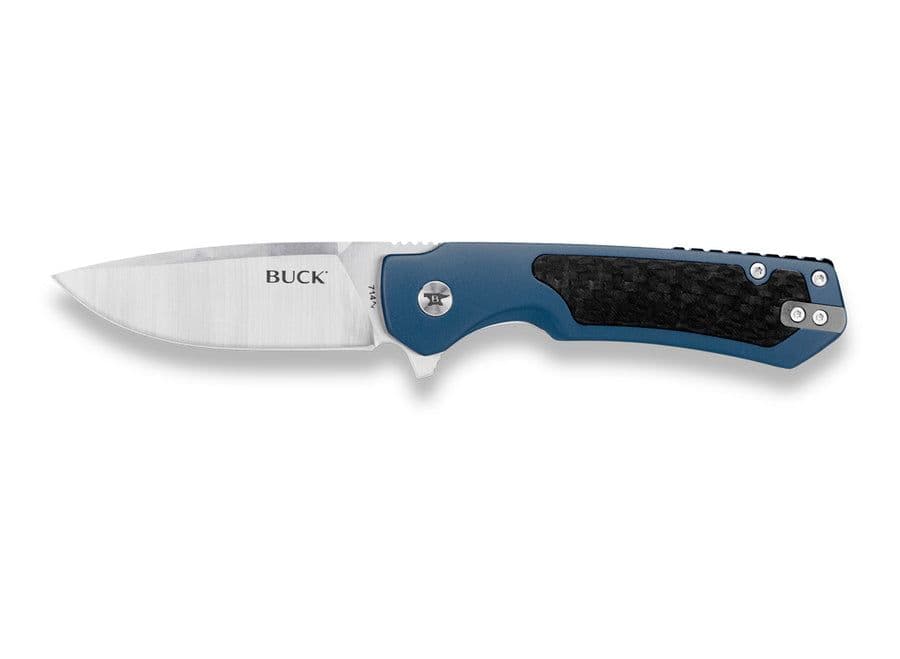 Buck 714 Stinger Folding Lock Knife - Blue