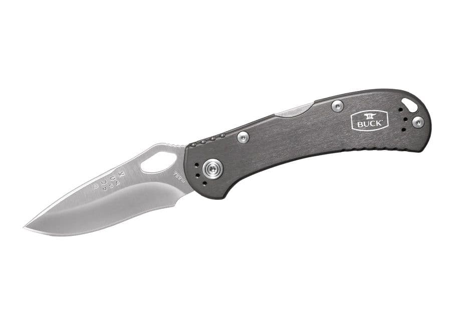 Buck 722 Spitfire Folding Lock Knife - Grey