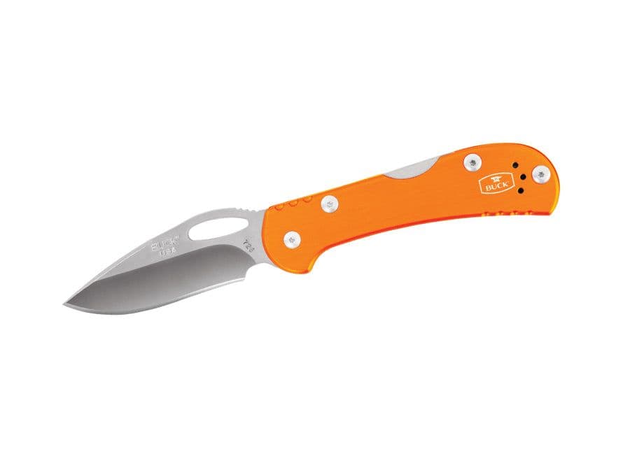 Buck 726 Mini Spitfire Folding Lock Knife - Orange