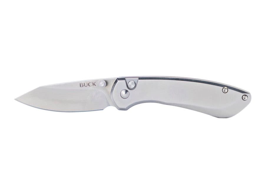 Buck 743 Mini Sovereign Folding Lock Knife - Stainless Steel