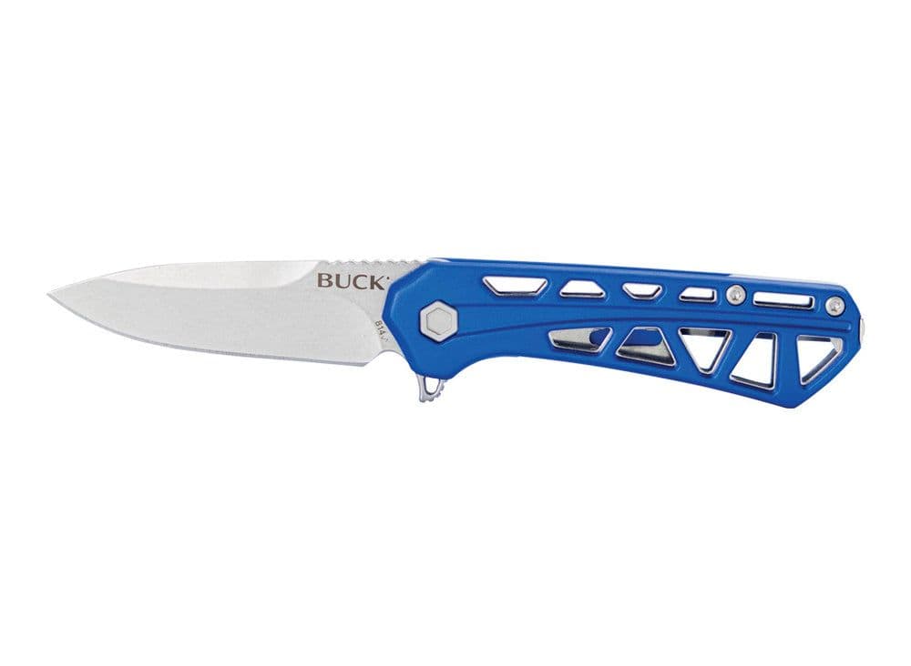 Buck 814 Mini Trace Folding Lock Knife - Blue