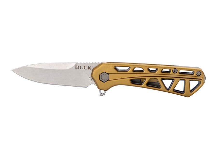 Buck 814 Mini Trace Folding Lock Knife - Bronze