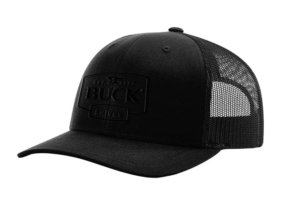 Buck Embroidered Logo Trucker Hat