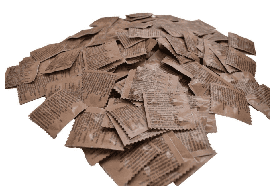 Bulk British Army Water Purification Tablets x 100