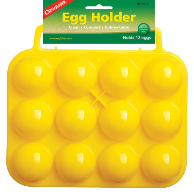 Coghlan's 12-Egg Holder Case Durable Polypropylene Copolymer Plastic