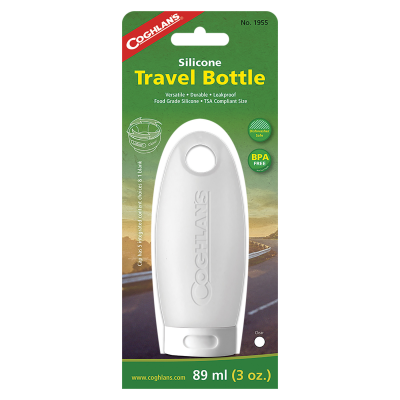 Coghlan's Leak-proof Silicone Travel Bottle 89ml Clear