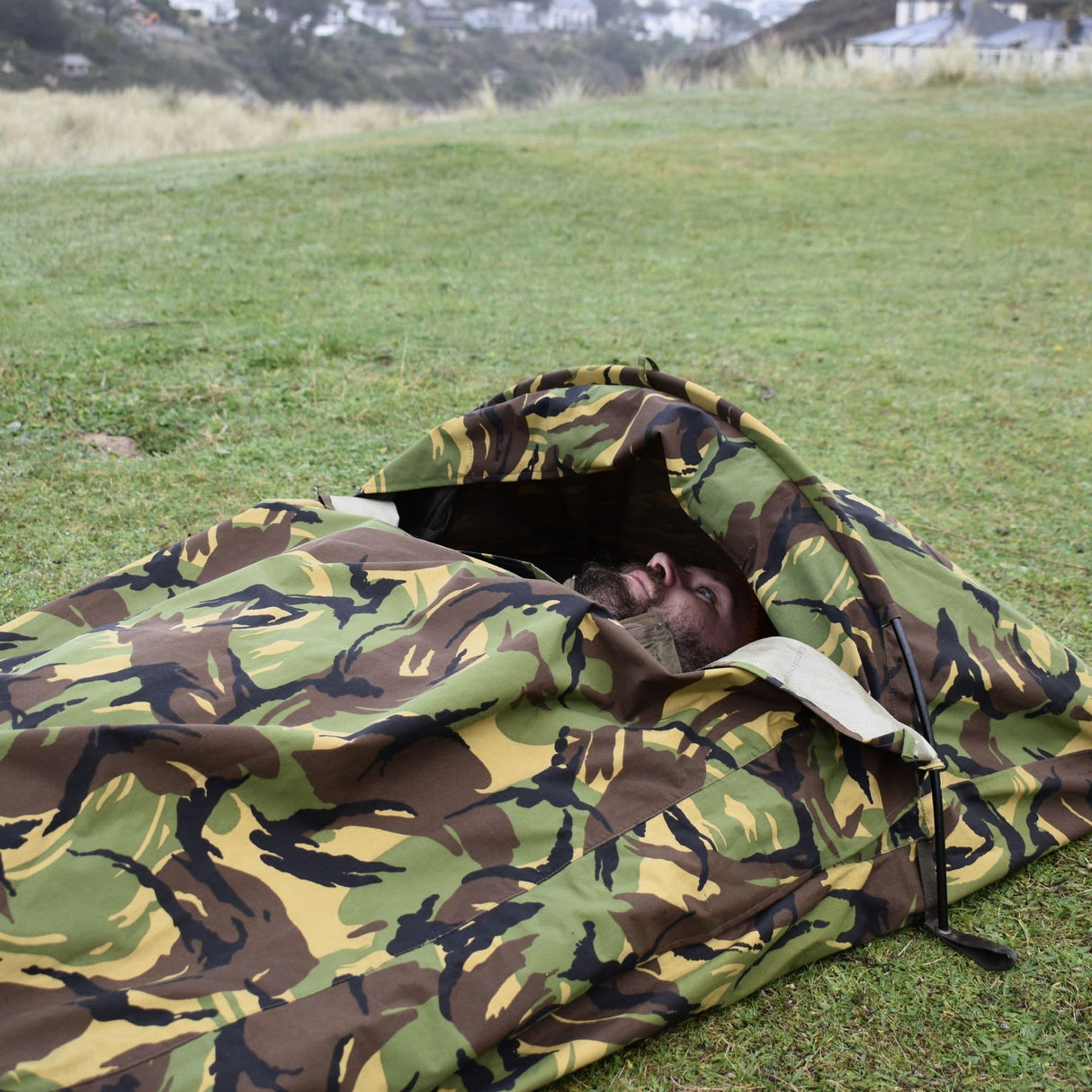 Dutch Army Hooped Bivi Bag GoreTex Camouflage