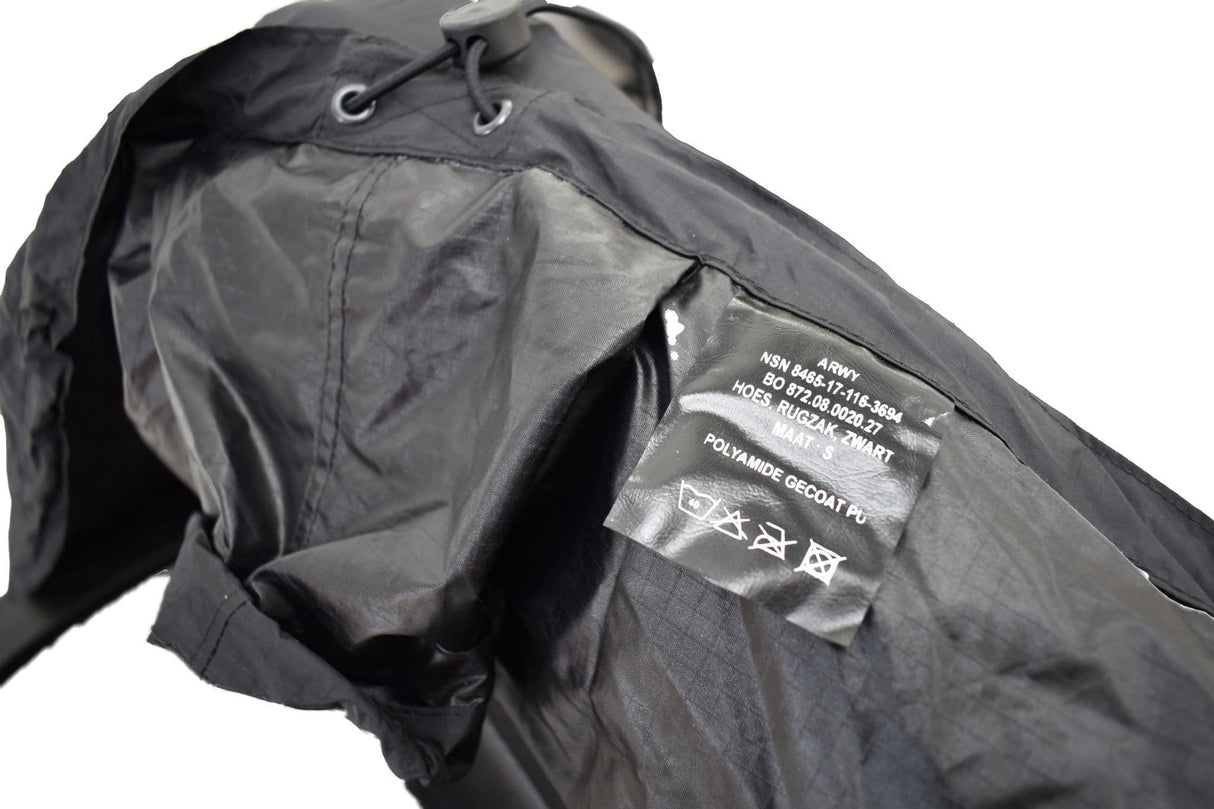 Dutch Military Waterproof Backpack Bergen Cover - Black