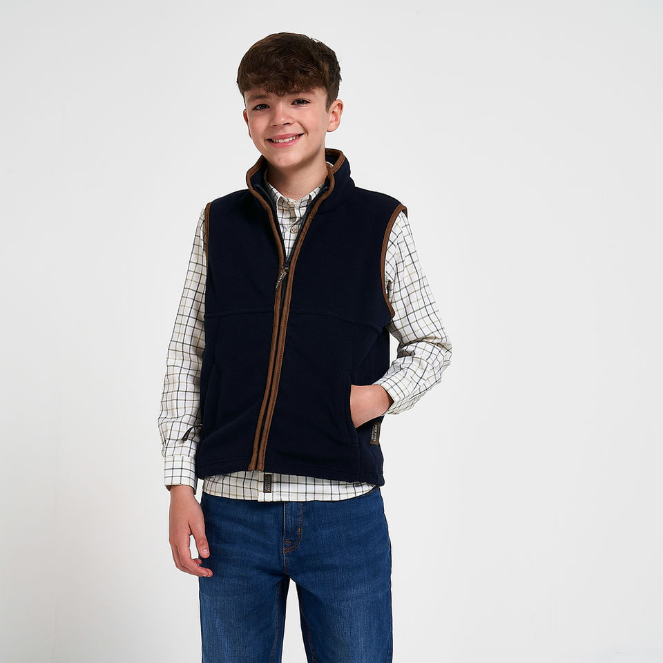 Jack Pyke Junior Countryman Gilet - Navy