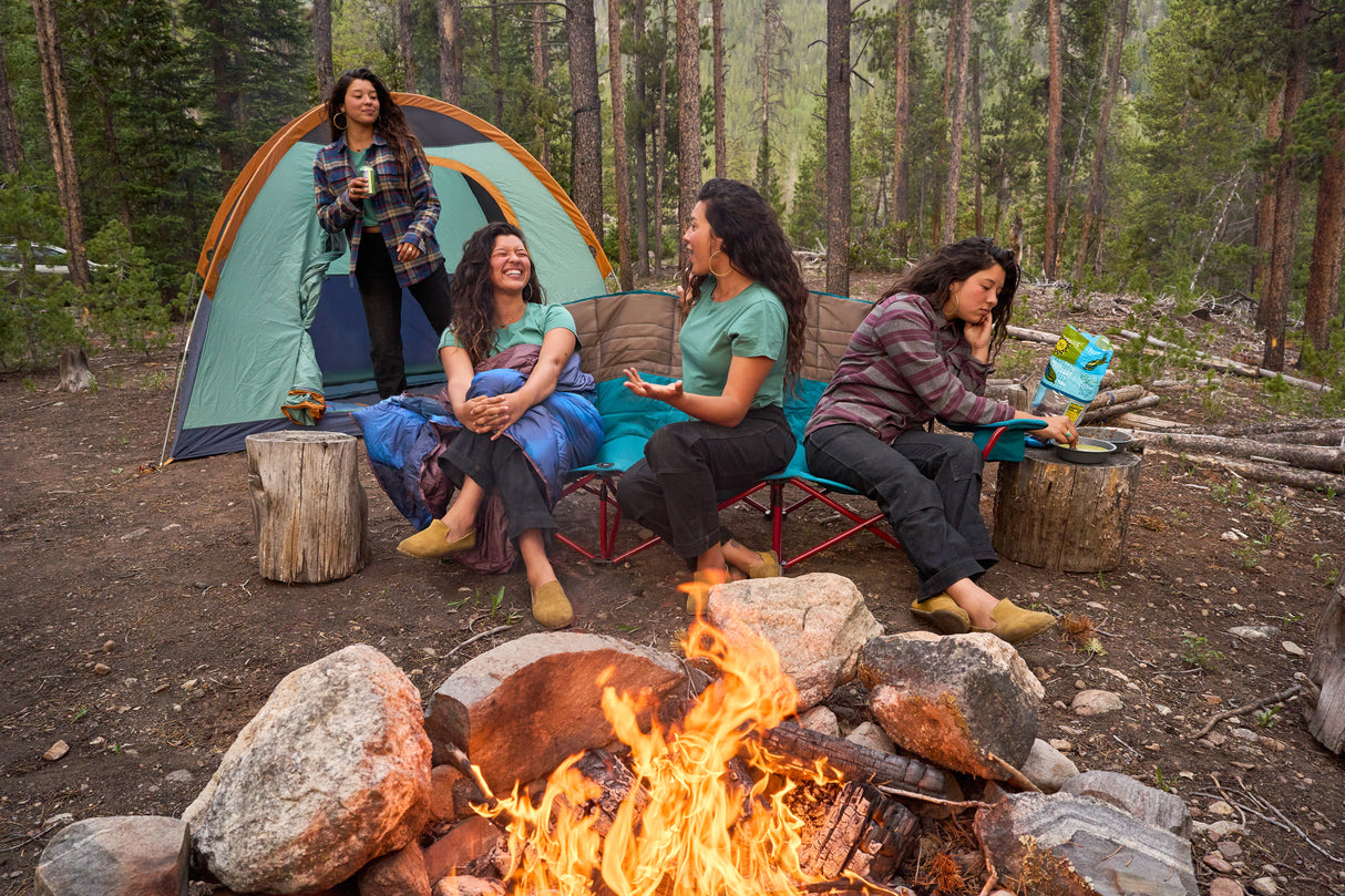 Kelty Three Seater Lowdown Couch - Deep Lake/Fallen Rock