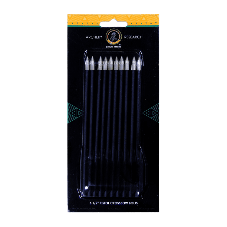 EK Archery 6.5" Composite Pistol Crossbow Bolts - 10pk