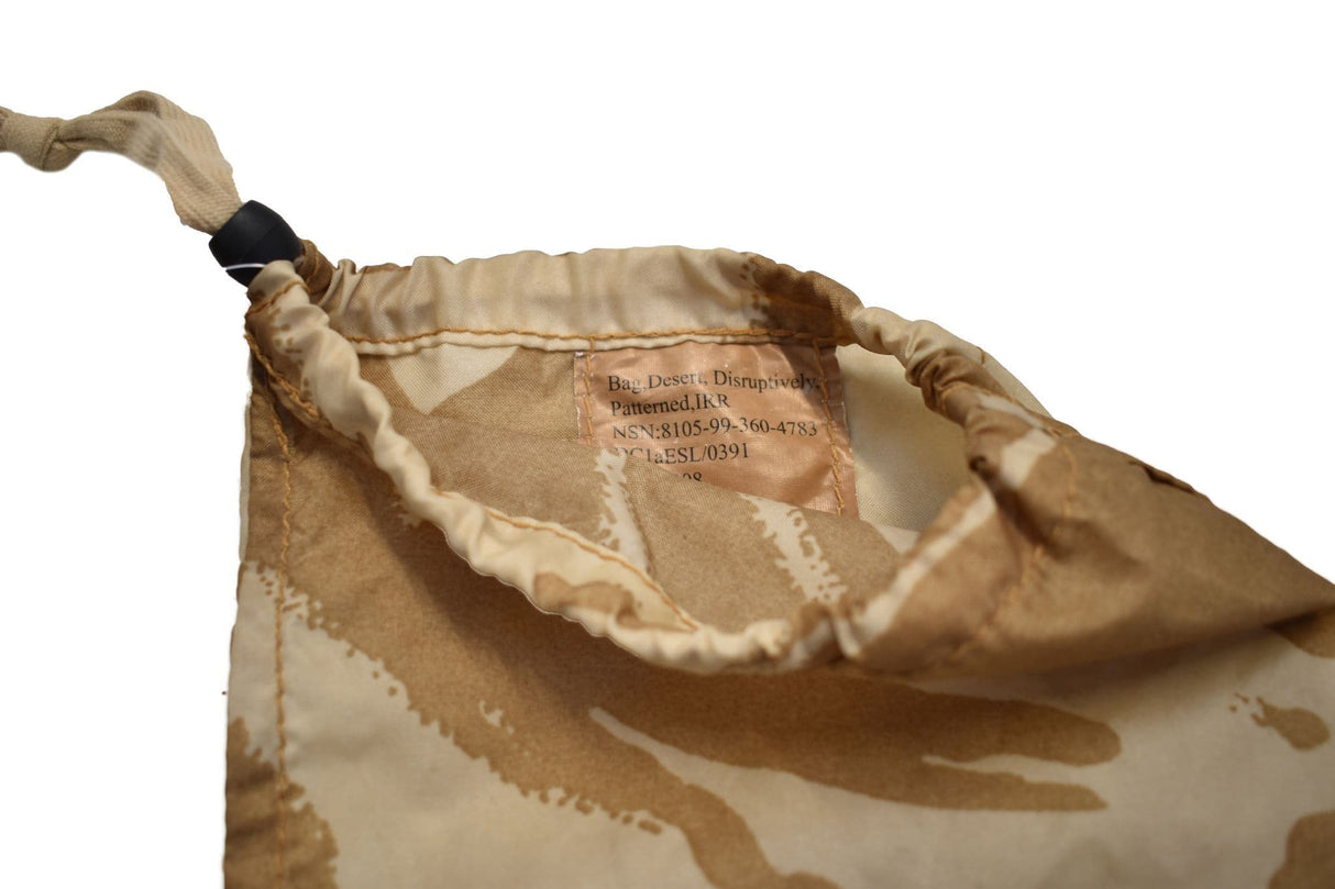 Ex-Military Desert DPM Drawstring Pouch