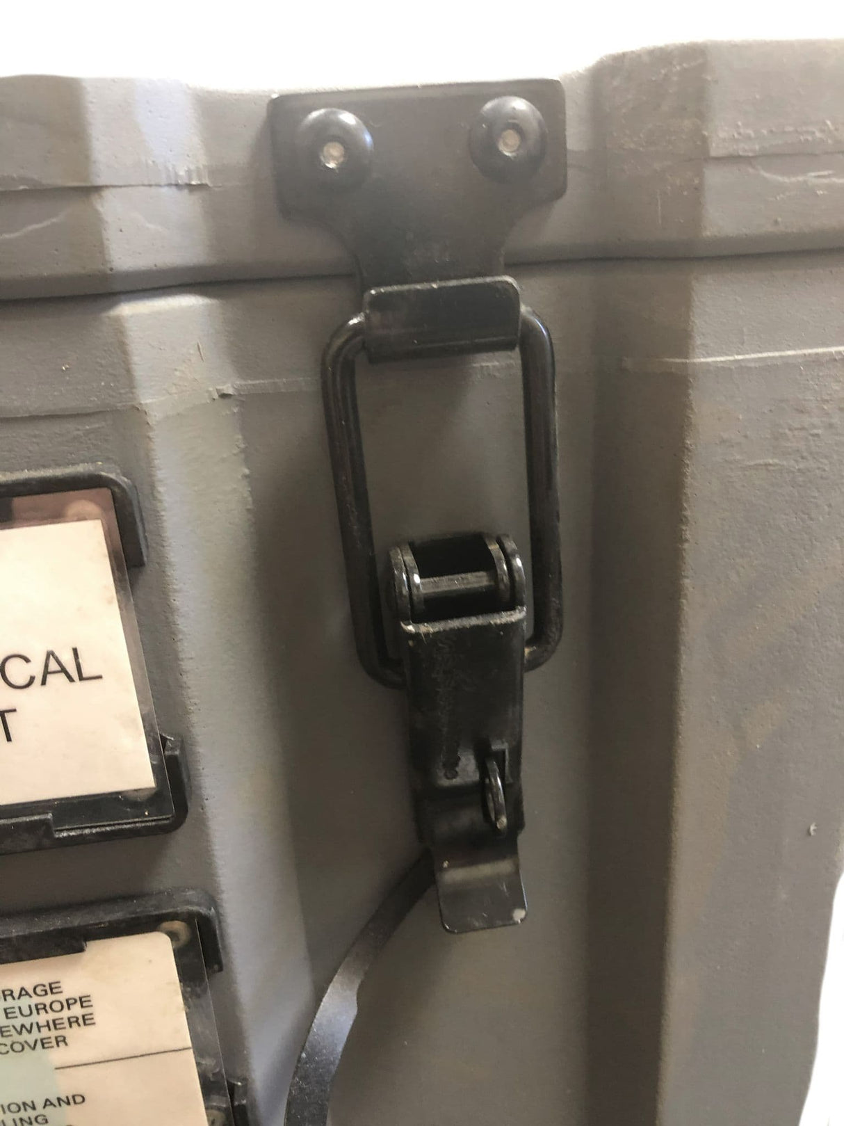 Ex Military Pelican Space Case Small Grey Storage Case - Grade 1