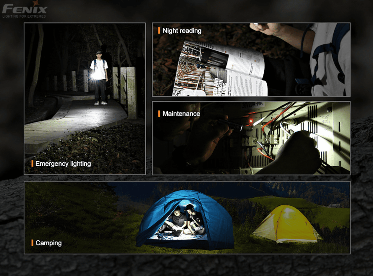 Fenix E09R 600 Lumen Rechargeable Mini Flashlight