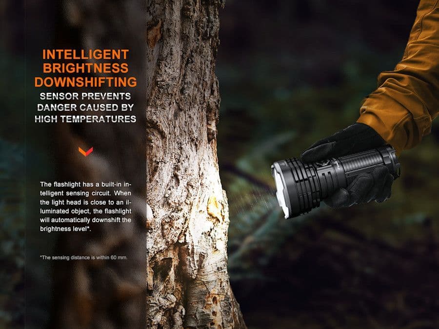 Fenix LR40R v2.0 15,000 Lumen Rechargeable Searchlight Torch
