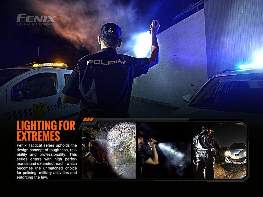 Fenix TK20R V2.0 3000 Lumen Rechargeable torch