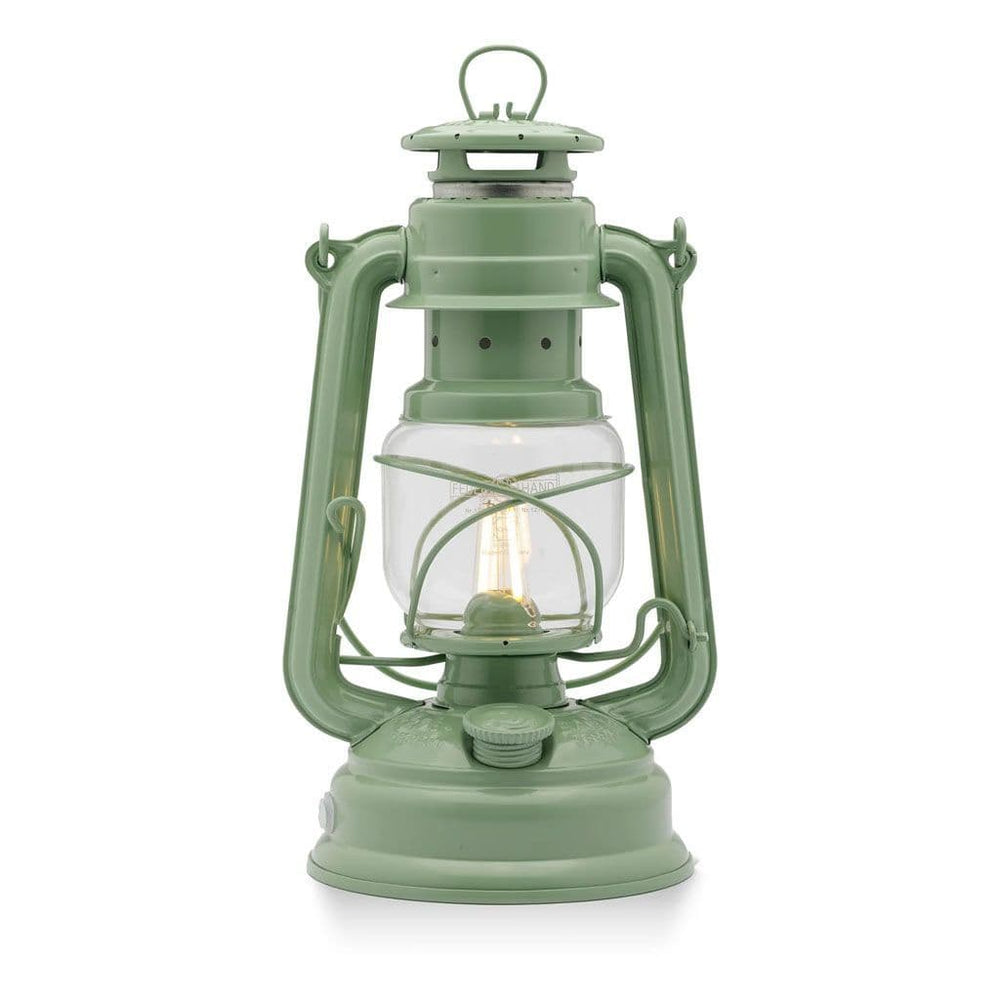 Feuerhand Baby Special 276 LED Hurricane Lantern - Sage Green