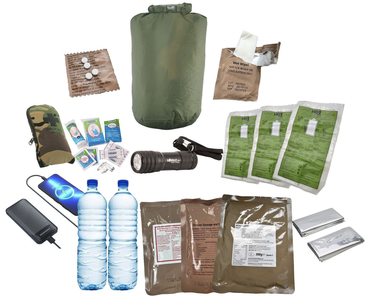 Government Recommended Emergency Preparedness Kit