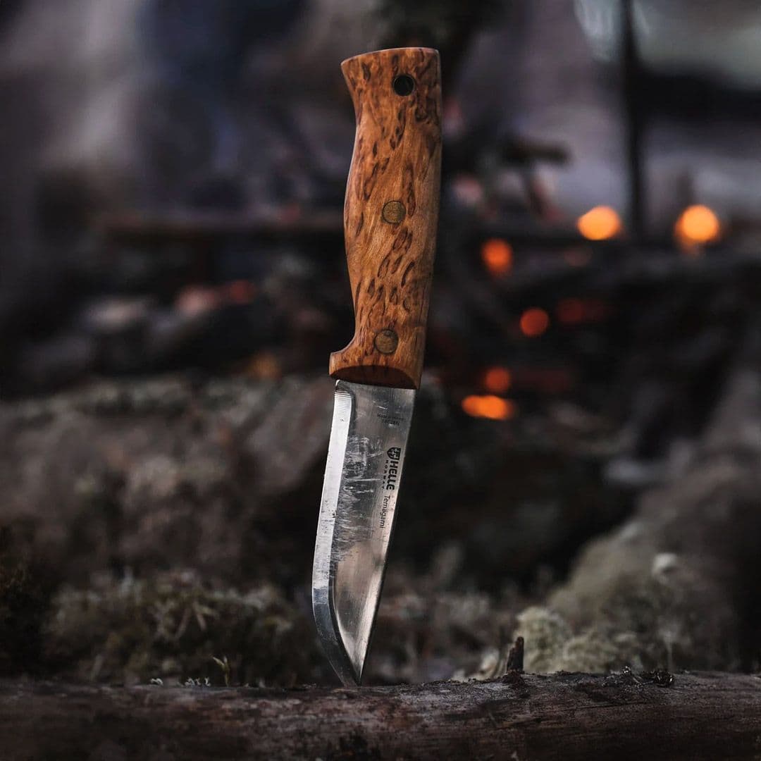 Helle Temagami Bushcraft Knife - Les Stroud Design Knife