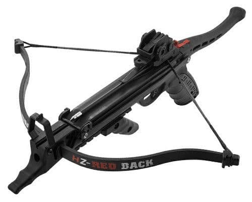 Hori-Zone 80lb Redback Pistol Crossbow - Black