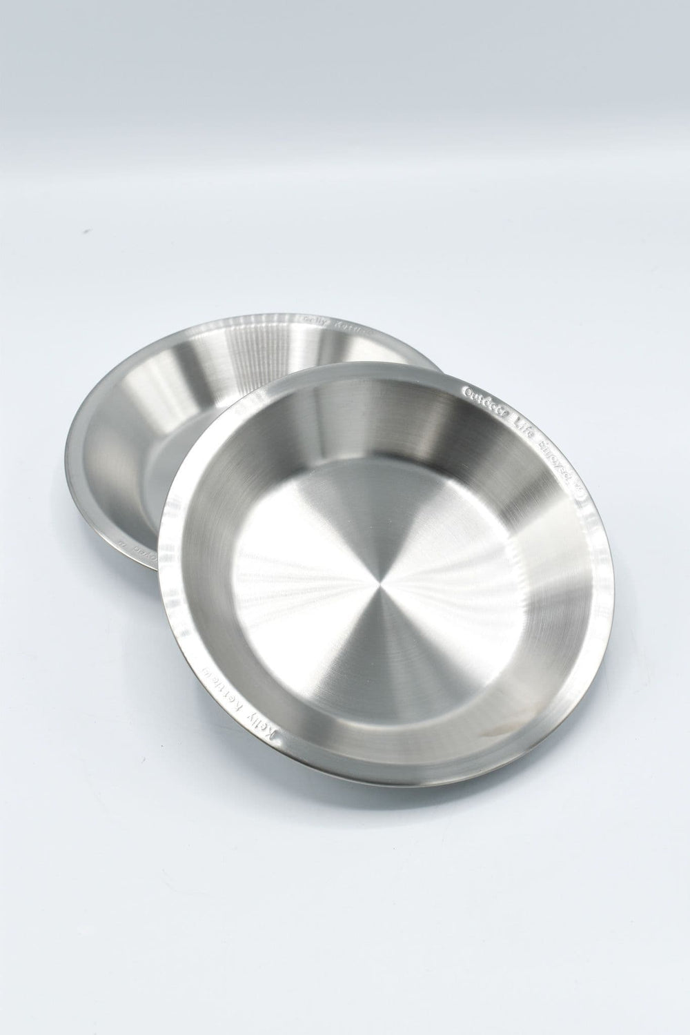 Kelly Kettle Camping Stainless Steel Plates x 2