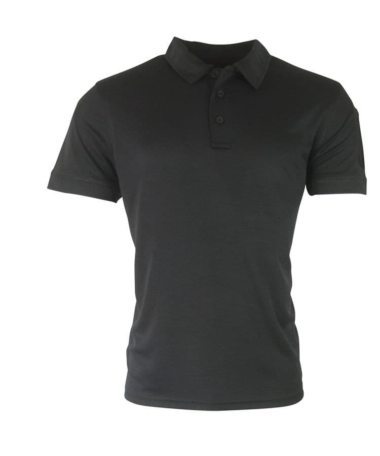 Kombat Tactical Polo Shirt in Black - Gen 2