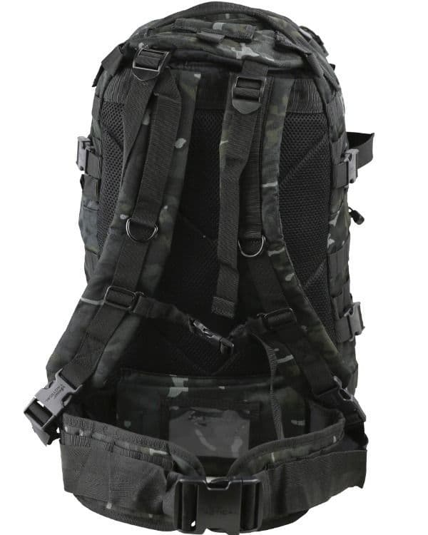 Kombat UK Assault 40 Litre Molle Bag - BTP BLACK
