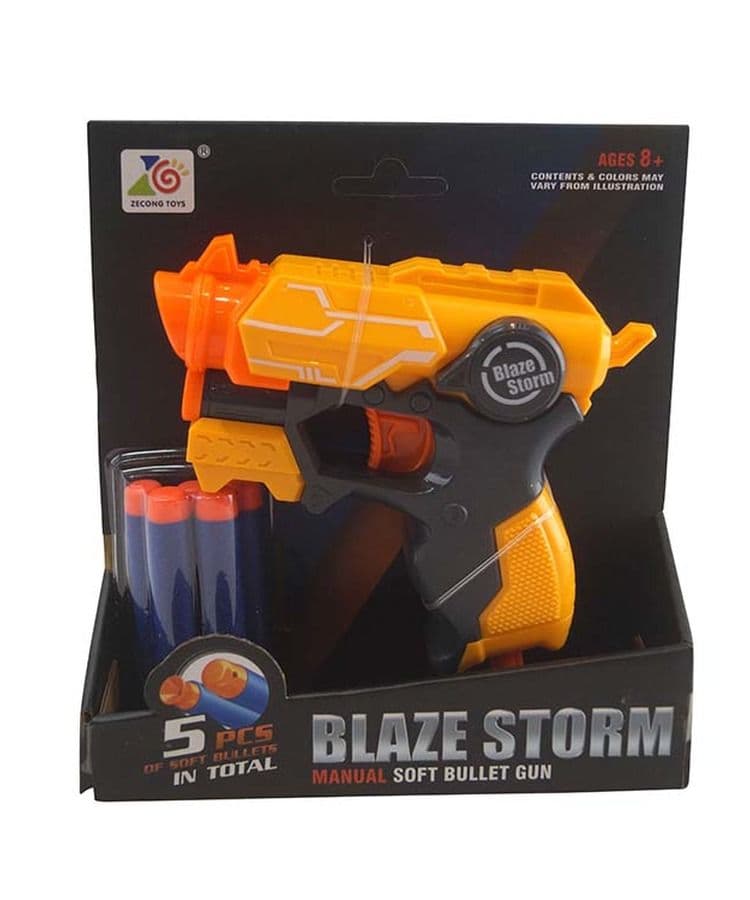Kombat UK Blaze Storm Pistol - Orange - Toy Gun